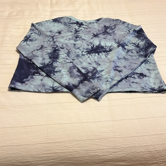 Z by Zella Tie Dye Crop Sweatshirt - Picture 2 of 7